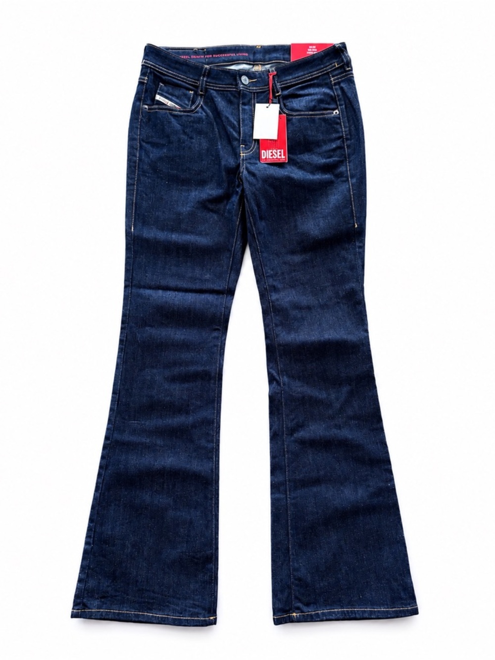Diesel 1969 D-Ebbey Bootcut Jeans NWT Dark Wash Low Rise W29 L30